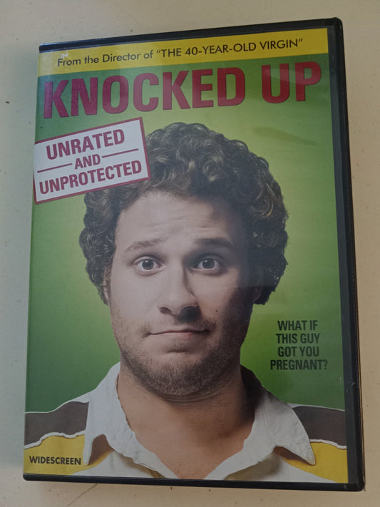 Knocked Up, DVD Movie, Seth Rogen Widescreen, Not-Rated, USED