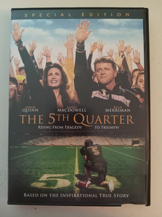 The 5th Quarter, DVD Movie, Andie MacDowell Widescreen, Special Ed. Rated PG, USED