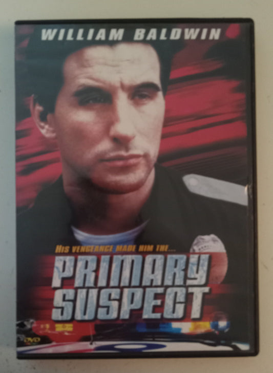 Primary Suspect, DVD Movie, William Baldwin Widescreen, Not-Rated, USED