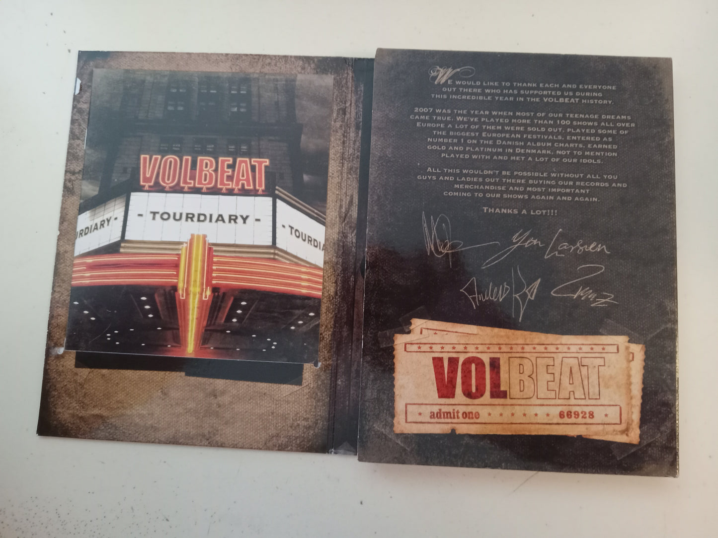 Volbeat Rock Band, Live 2007 Sold Out, DVD Movie, Widescreen, Not-Rated, USED