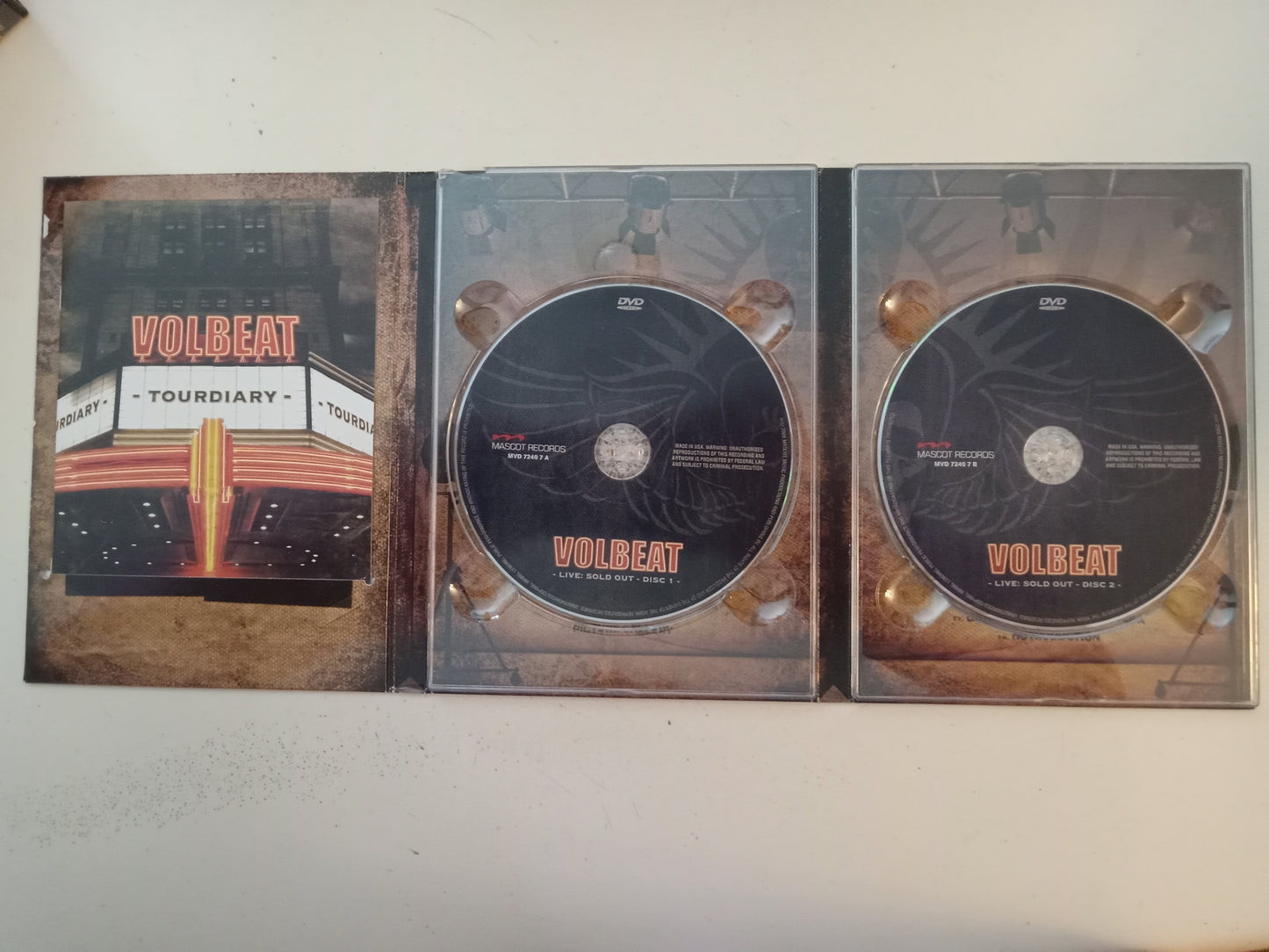 Volbeat Rock Band, Live 2007 Sold Out, DVD Movie, Widescreen, Not-Rated, USED