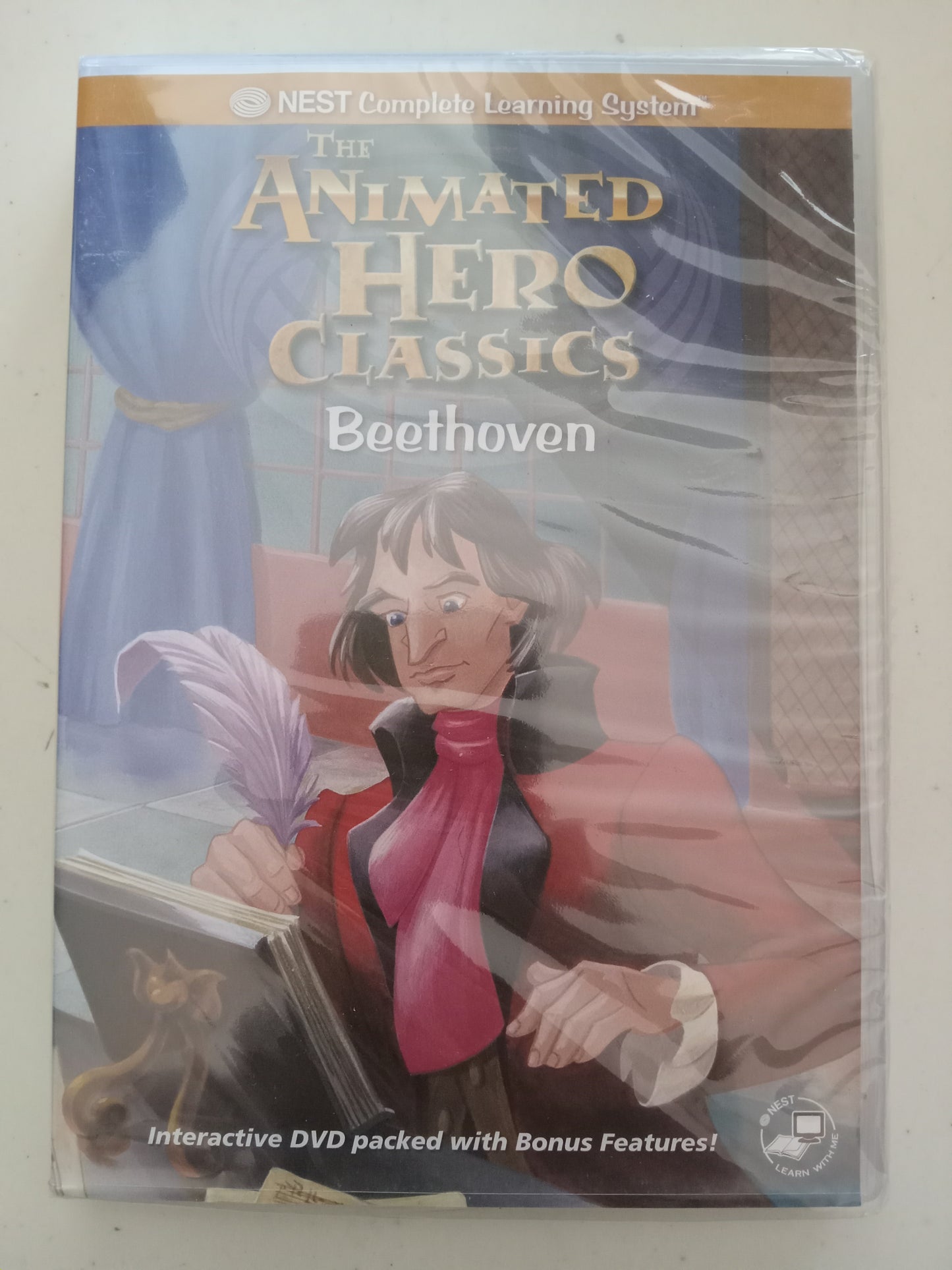 Ludwig Van Beethoven, Animated Hero Classics, DVD Movie, Fullscreen, Not Rated, NEW/USED