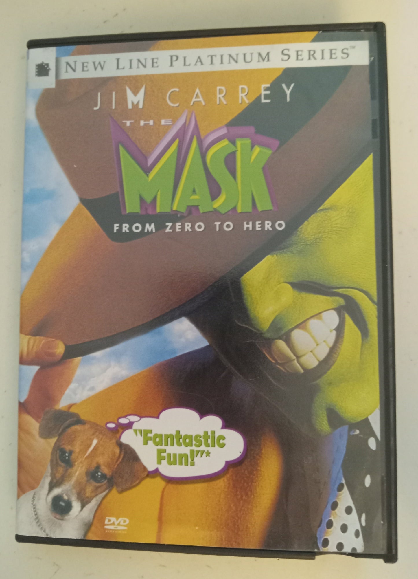 The Mask, From Zero to Hero, DVD Movie, Widescreen, Rated PG-13, USED