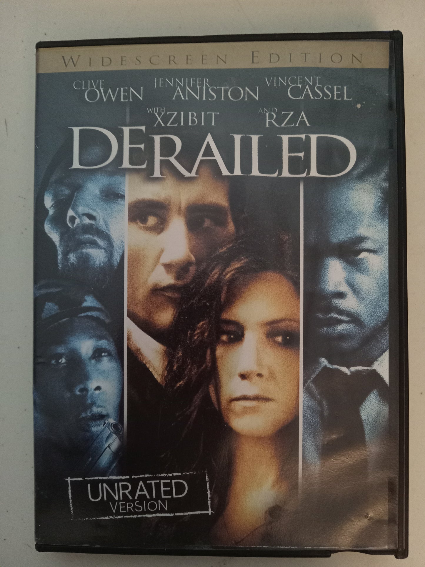 Derailed, DVD Movie, Clive Owen Widescreen/Fullscreen, Not Rated/R, USED