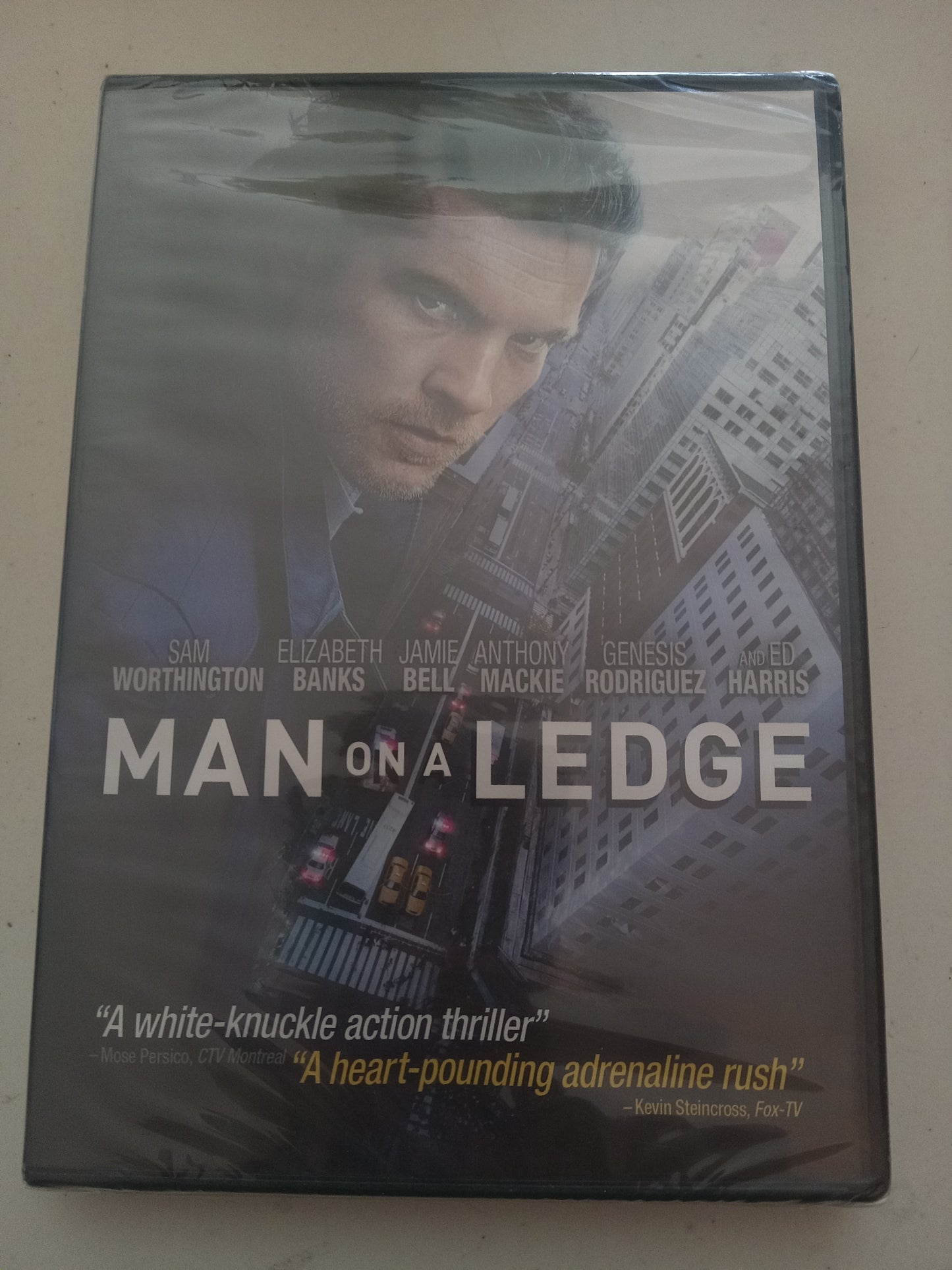 Man On A Ledge, DVD Movie, Sam Worthington Widescreen, Rated PG-13, NEW/USED
