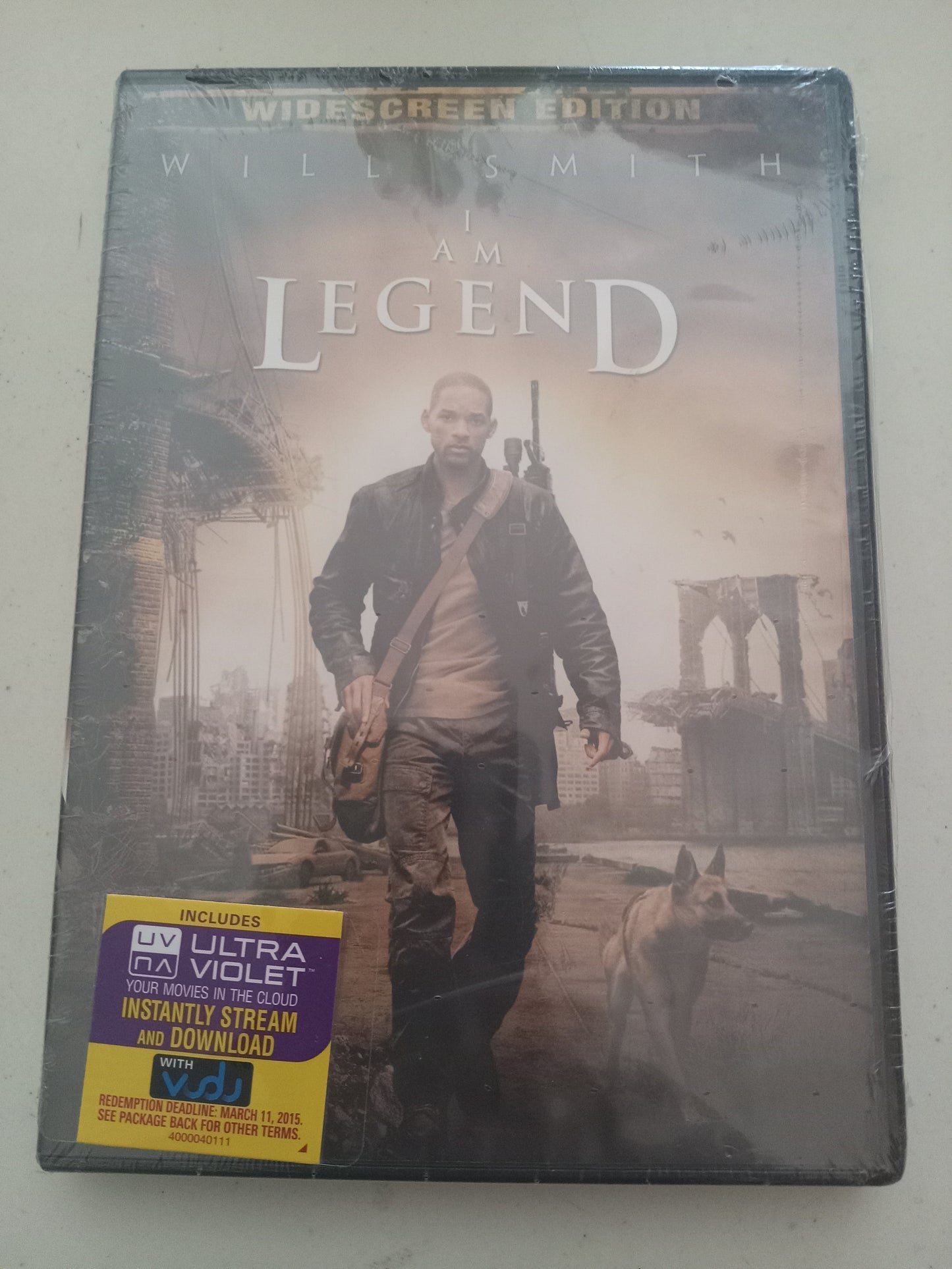 I Am Legend, DVD Movie, Will Smith Fullscreen/Widescreen, Rated PG-13, NEW/USED