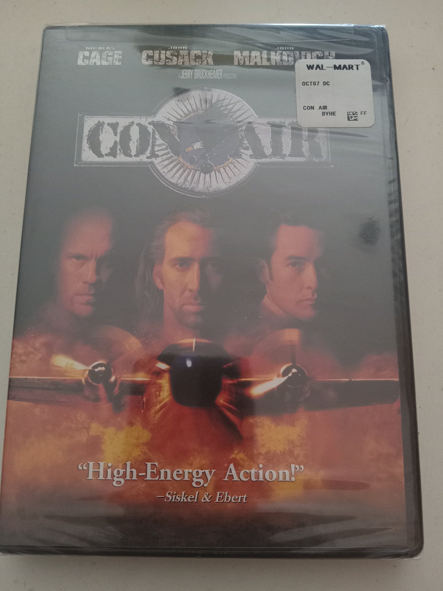 Con Air, DVD Movie, Nicholas Cage Widescreen, Rated R, NEW/USED