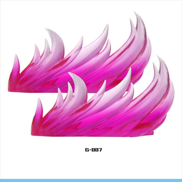 Anime Action Figure Toy Accessories Flame, Fire, Lightning, Water Accents for Figures NEW