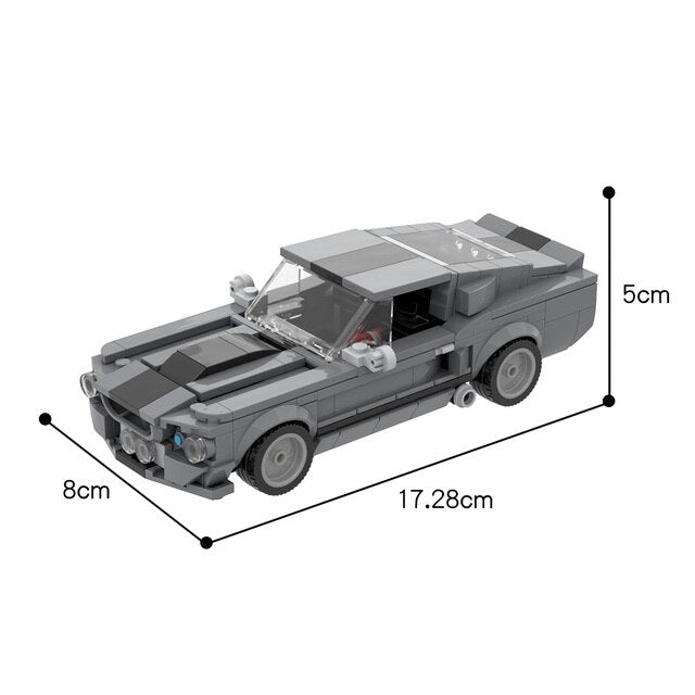 Racing Super Sports Car High-Tech DIY Building Blocks Toy Car 364pcs NEW