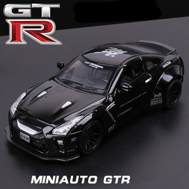 NISSAN GTR R34, R35 Car Metal Toy Collectable 1:32 Scale High Quality NEW