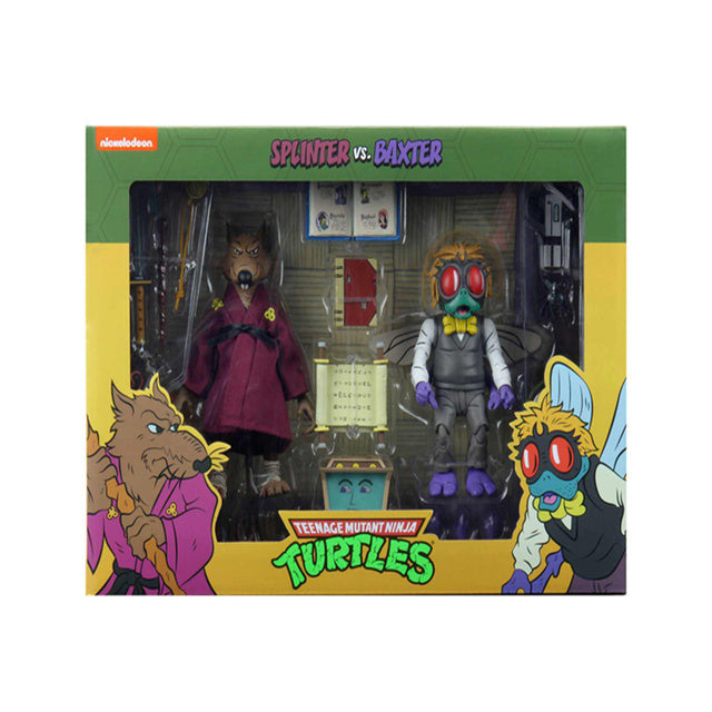 TMNT Teenage Mutant Ninja Turtles Michelangelo, Donatello, Splinter, Zarax, Zork Action Figures Toys, NEW