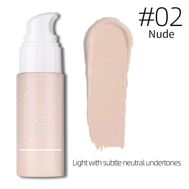 Makeup Primer Concealer Liquid Foundation Hydrating Long Wear Formula NEW
