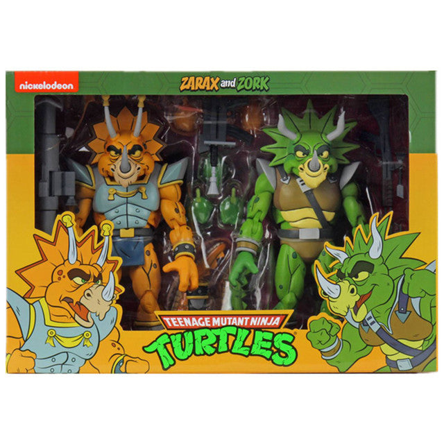 TMNT Teenage Mutant Ninja Turtles Michelangelo, Donatello, Splinter, Zarax, Zork Action Figures Toys, NEW