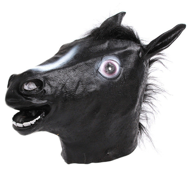 Animal Head Latex Masks: Horse, Monkey, Dog, Unicorn, Sheep, Pokemon, Lizard, Alien Halloween Cosplay NEW