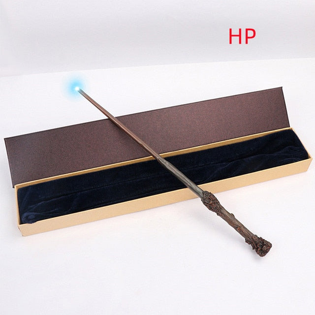 Harry Potter Styled Electronic Light Up Tip Magic Wands Cosplay Costume Accessory NEW