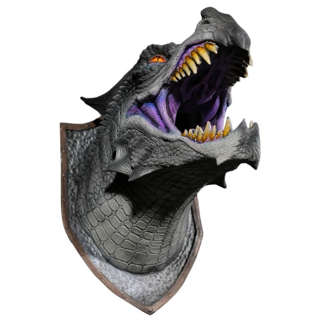 Fire Breathing Dragon 3D Wall Sculpture LED Lighted + Fog Machine NEW