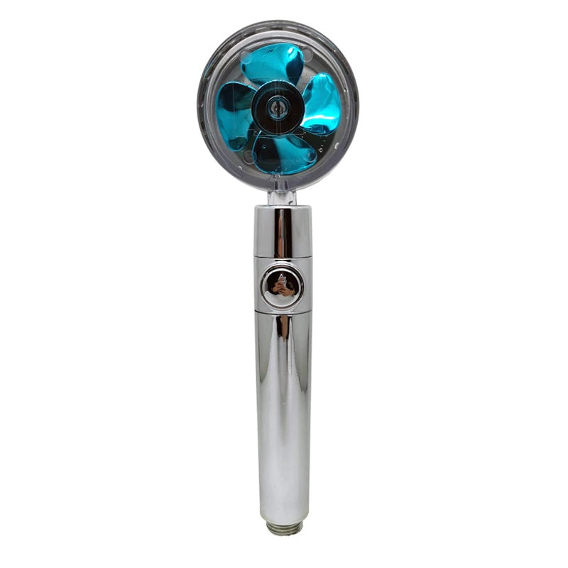 Vortex High Pressure Handheld Showerhead Gold Silver Blue Pink AMB