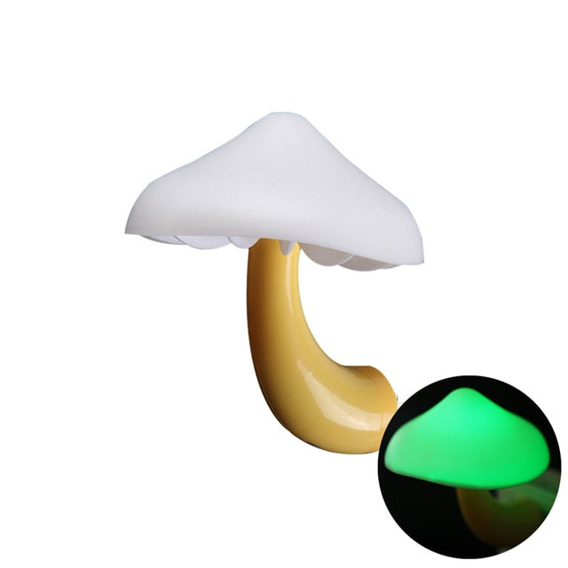 Magic Mushroom Shape Colorful LED Night Lights Lamp Wall Decor, NEW
