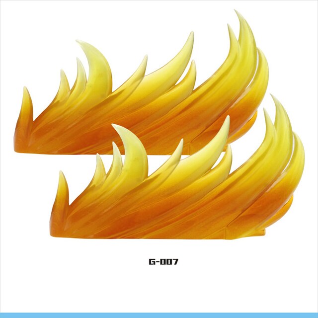 Anime Action Figure Toy Accessories Flame, Fire, Lightning, Water Accents for Figures NEW