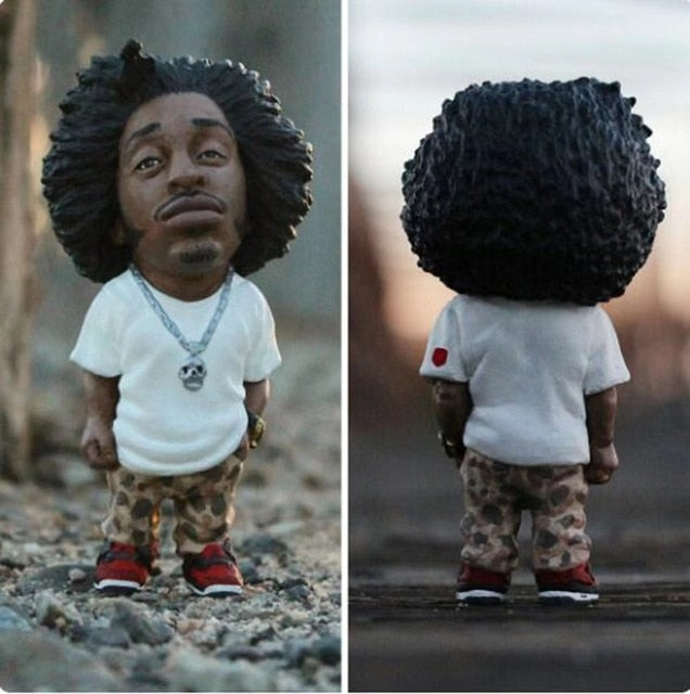 Hip Hop Rapper Resin Art Mini Figurine Home Decor Colletible, NEW