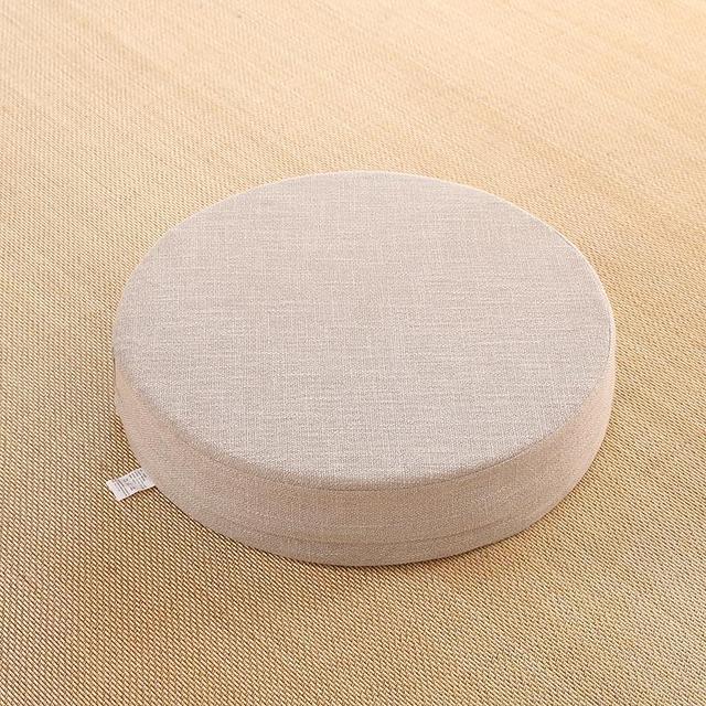Yoga Meditation Portable Cushion Mat 40X6CM High Quality Foam Removeable Washable Cover NEW