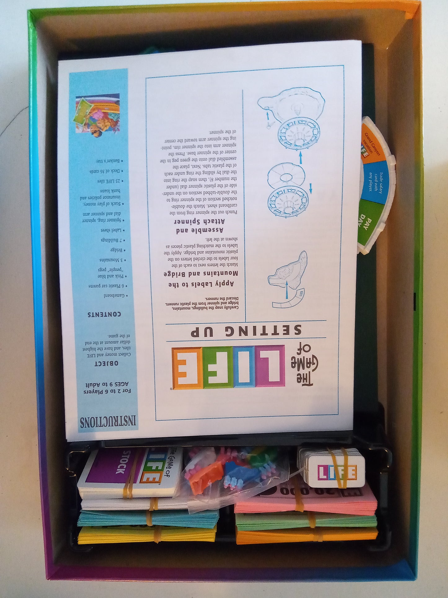 Game Of Life, Classic Family Fun Board Game, AMB USED
