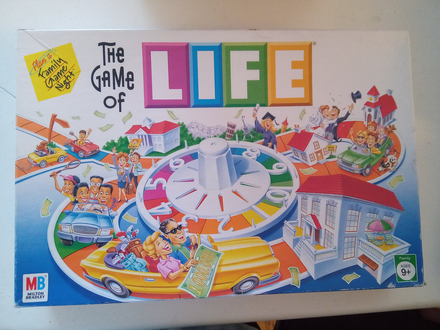 Game Of Life, Classic Family Fun Board Game, AMB USED