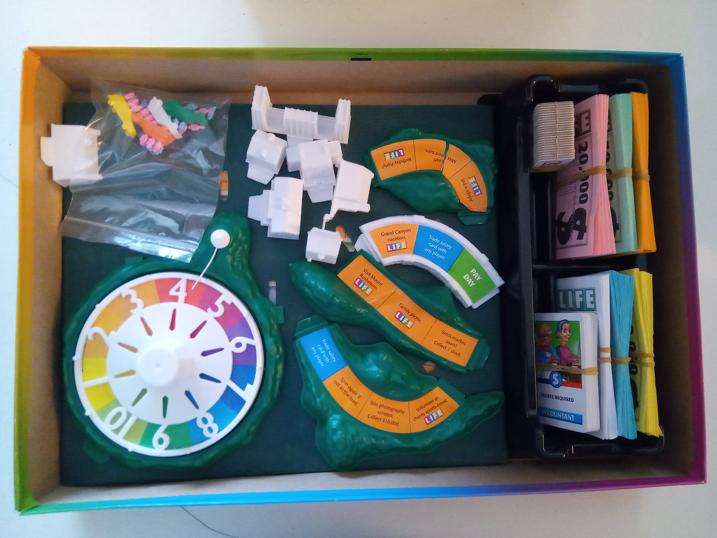 Game Of Life, Classic Family Fun Board Game, AMB USED