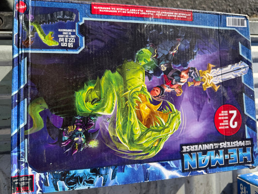 He-Man Masters of the Universe Dragon cave toy NEW in the box  …