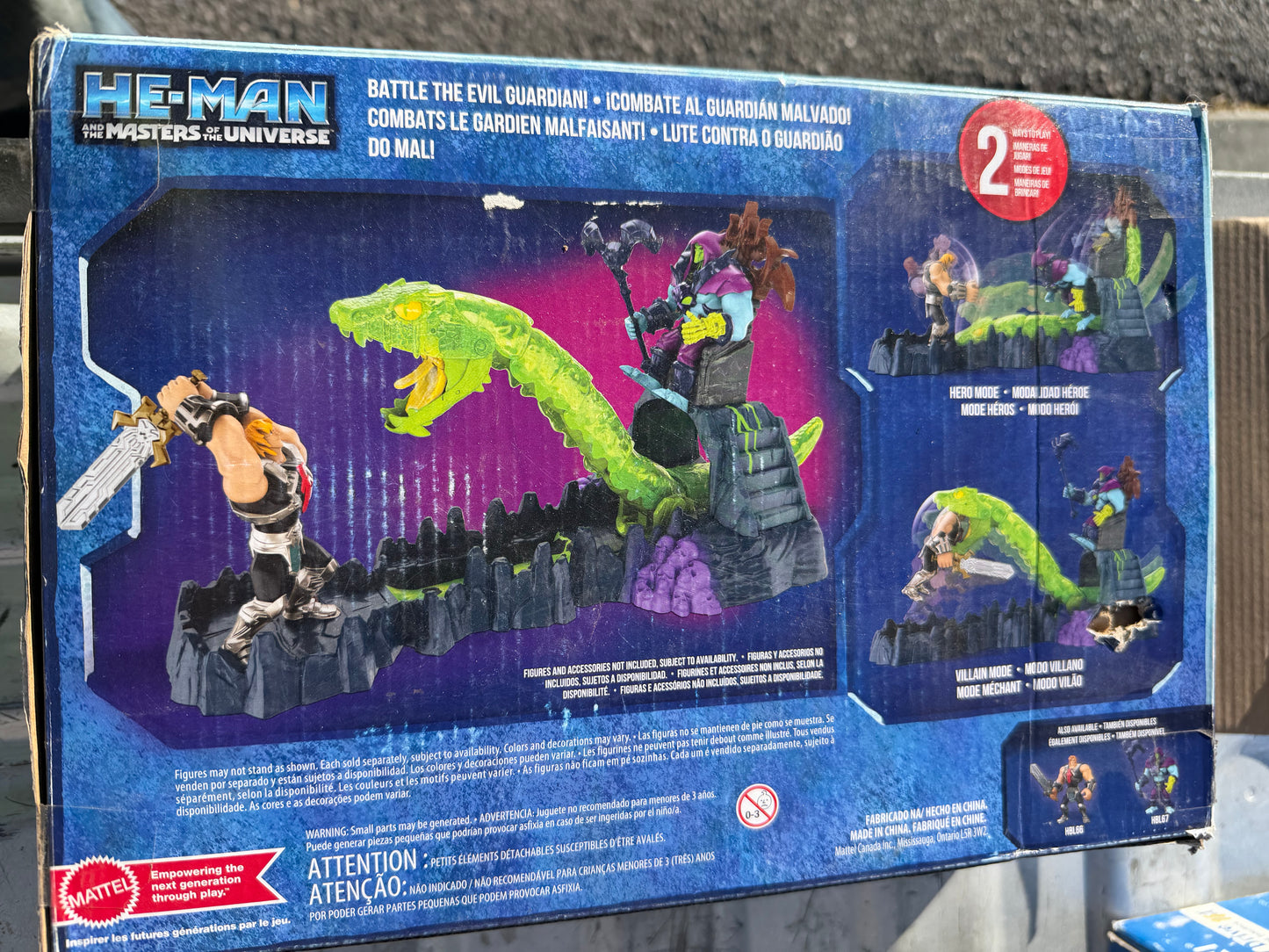 He-Man Masters of the Universe Dragon cave toy NEW in the box  …