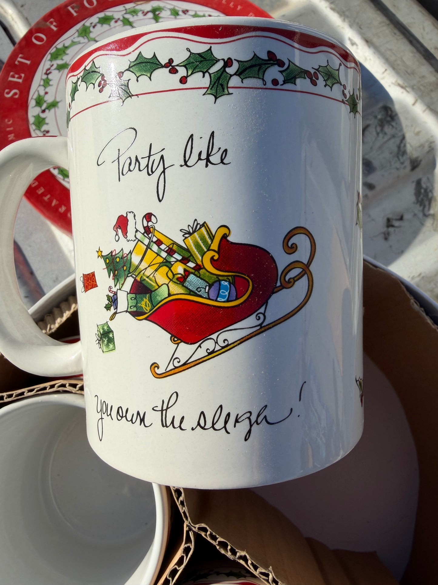 I Still BelieveChristmas mug set of 4 new made of ceramic …