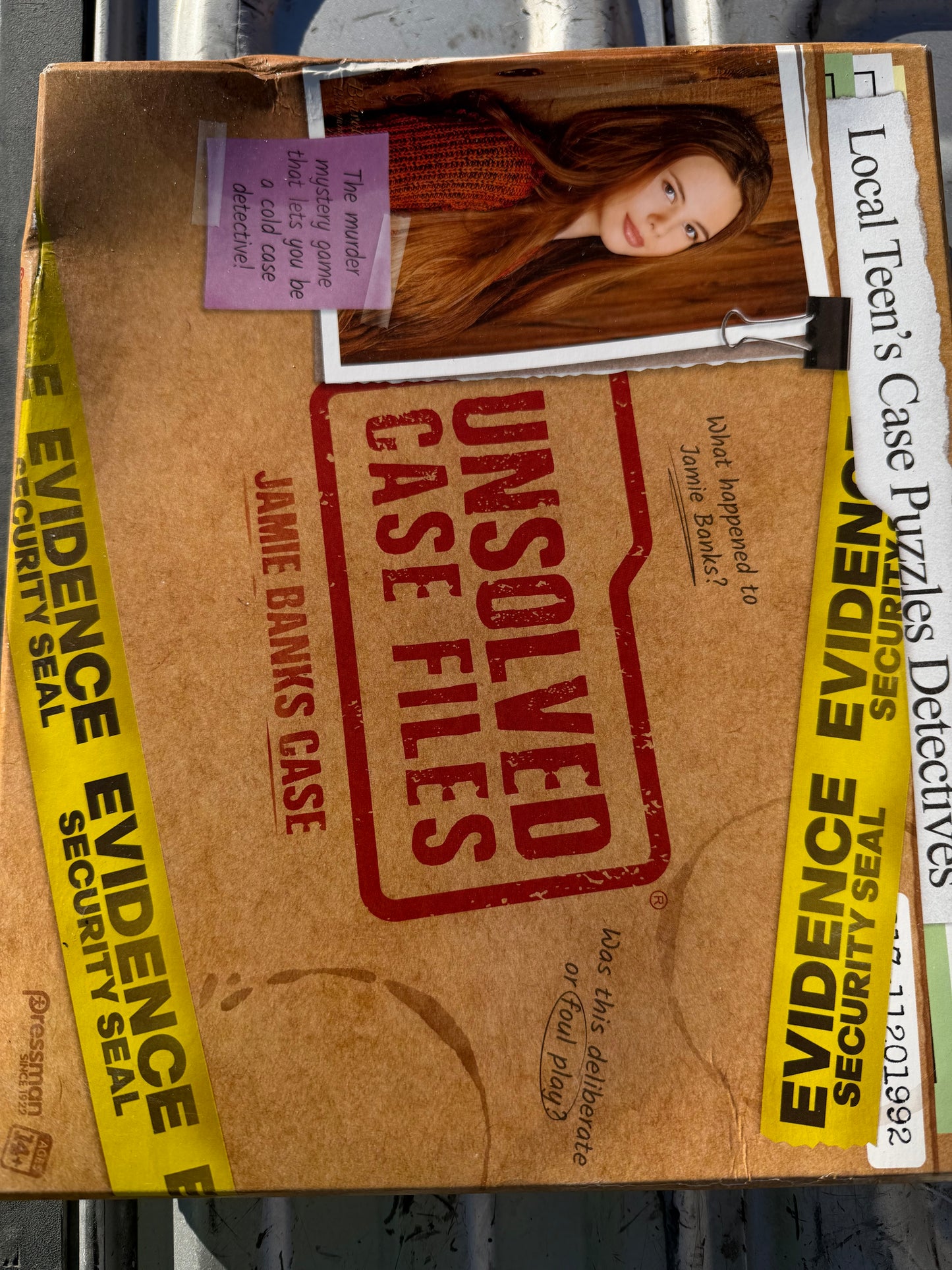 Game Unsolved Mysteries detective games case files Jamie Banks missing person …