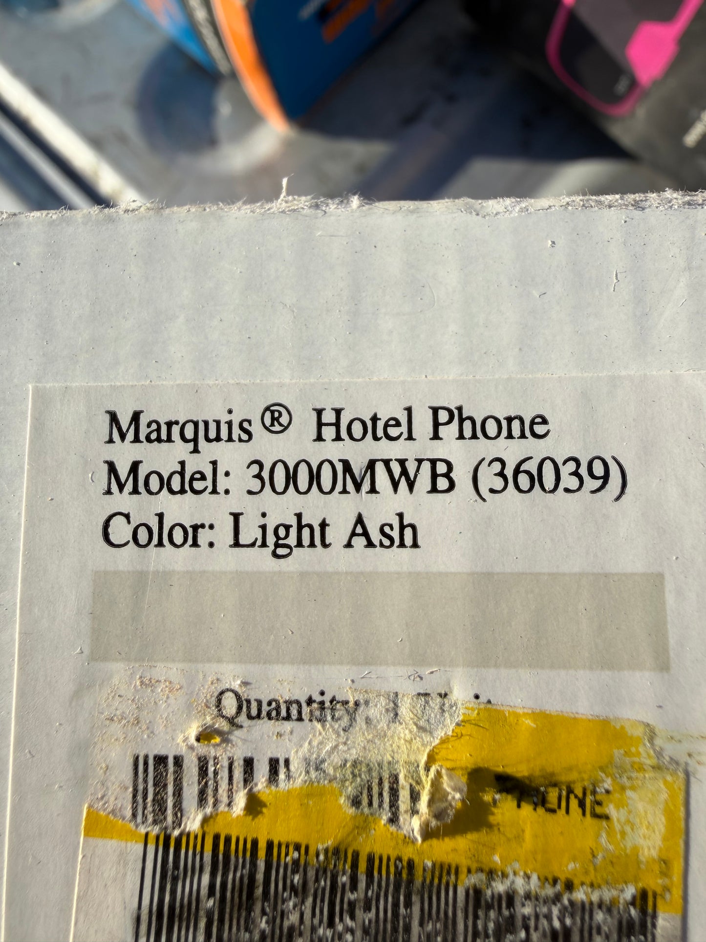 Telamatrix co. Marquis series 3000 Telephone corded hotel guest room phone or home …
