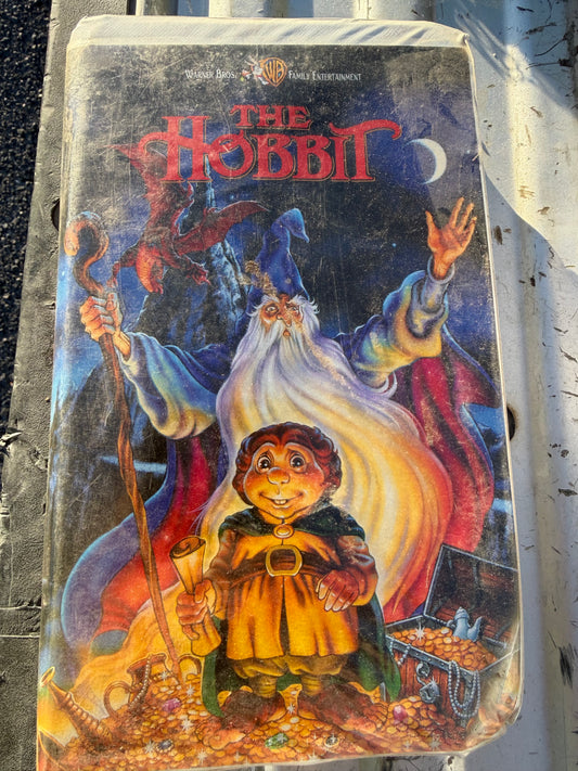 VHS The Hobbit,Lord of the Ring Return of theKing movies Animated Series musical …