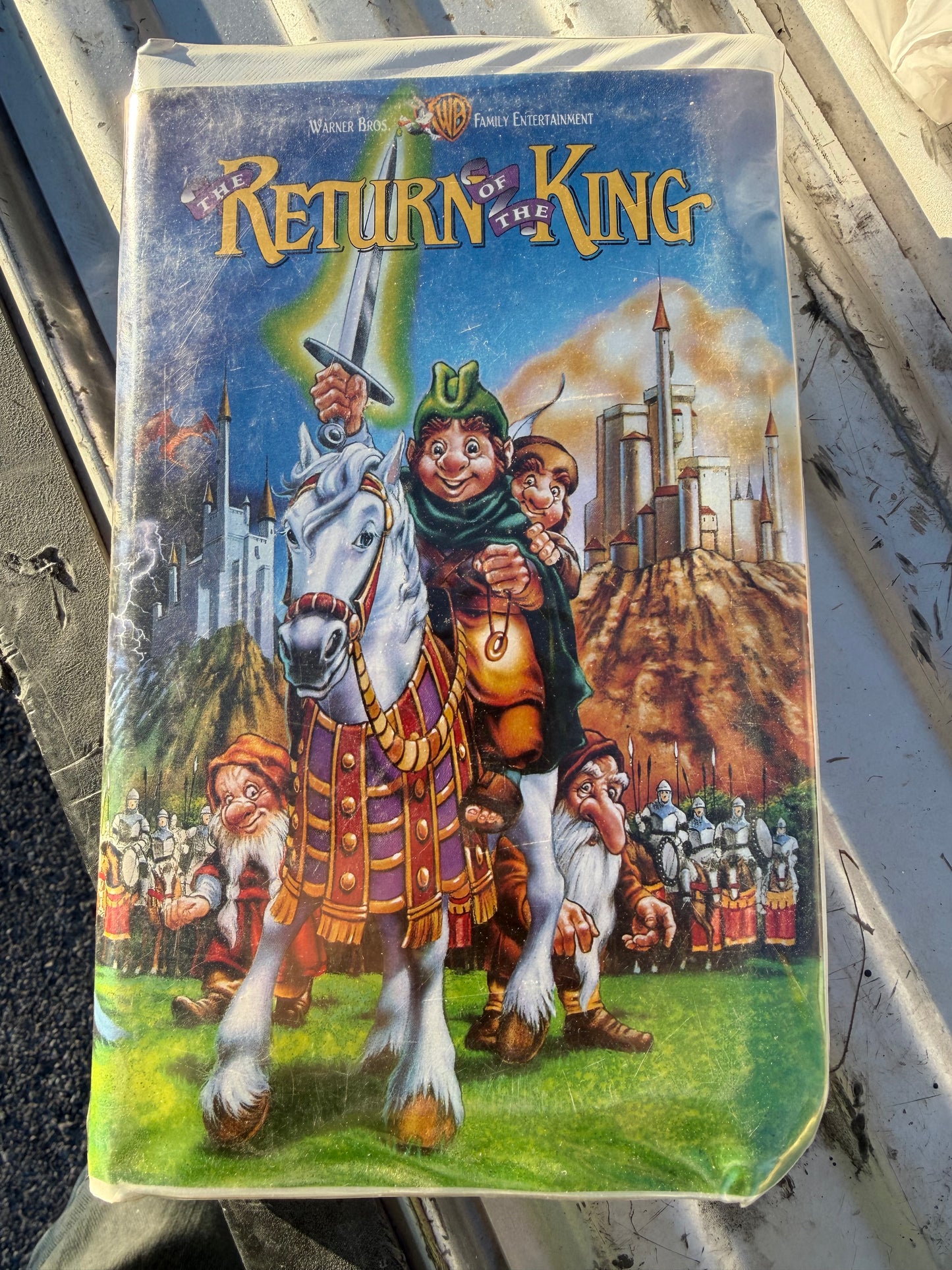 VHS The Hobbit,Lord of the Ring Return of theKing movies Animated Series musical …