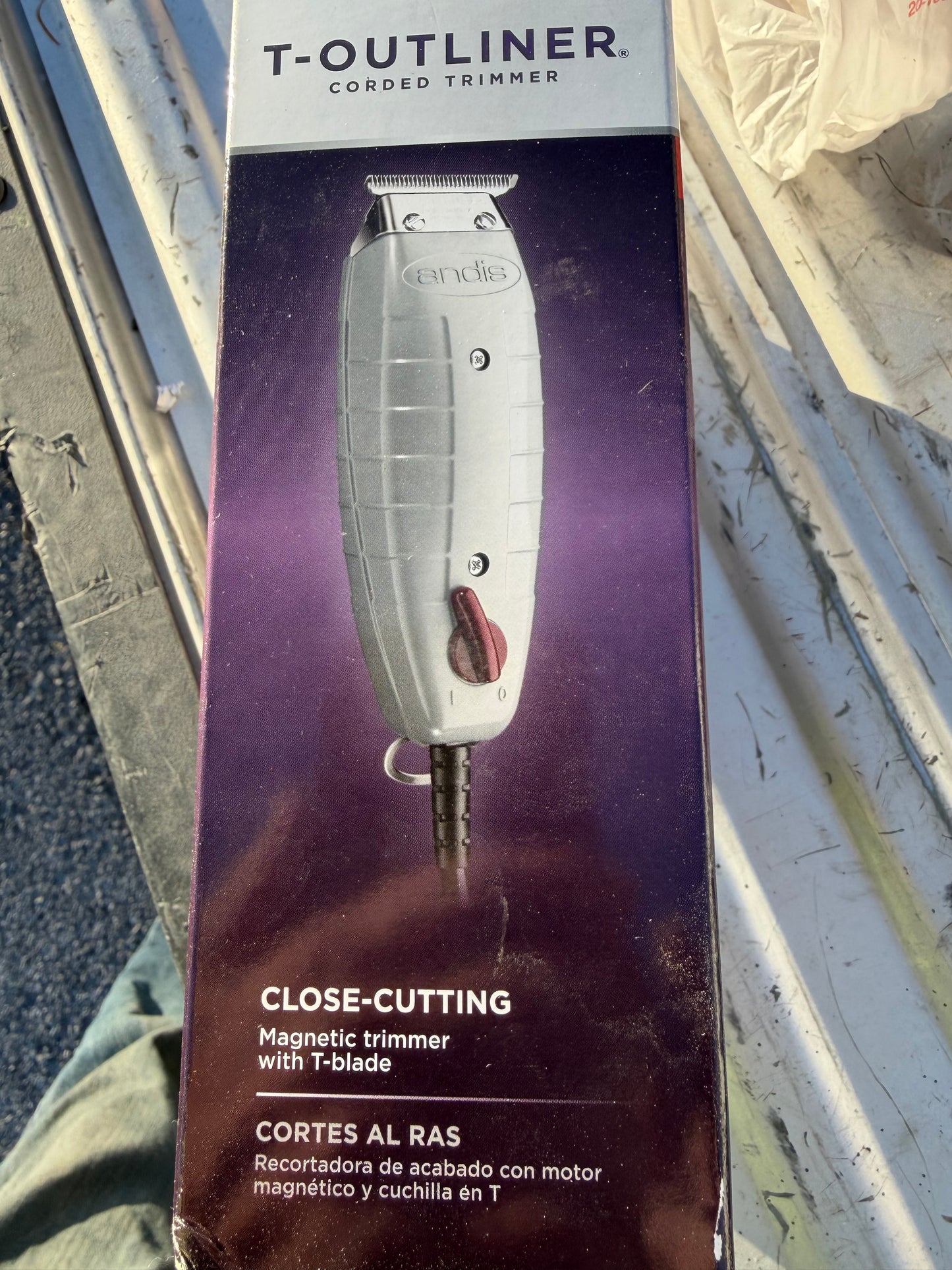 T-Outliner beard and mustache trimmer professional corded new in box …