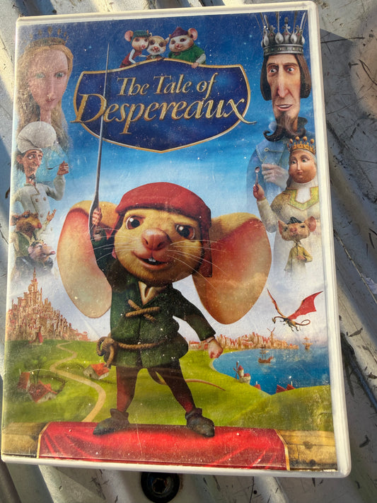 DVD The Tale of Despereaux used animation cartoon…