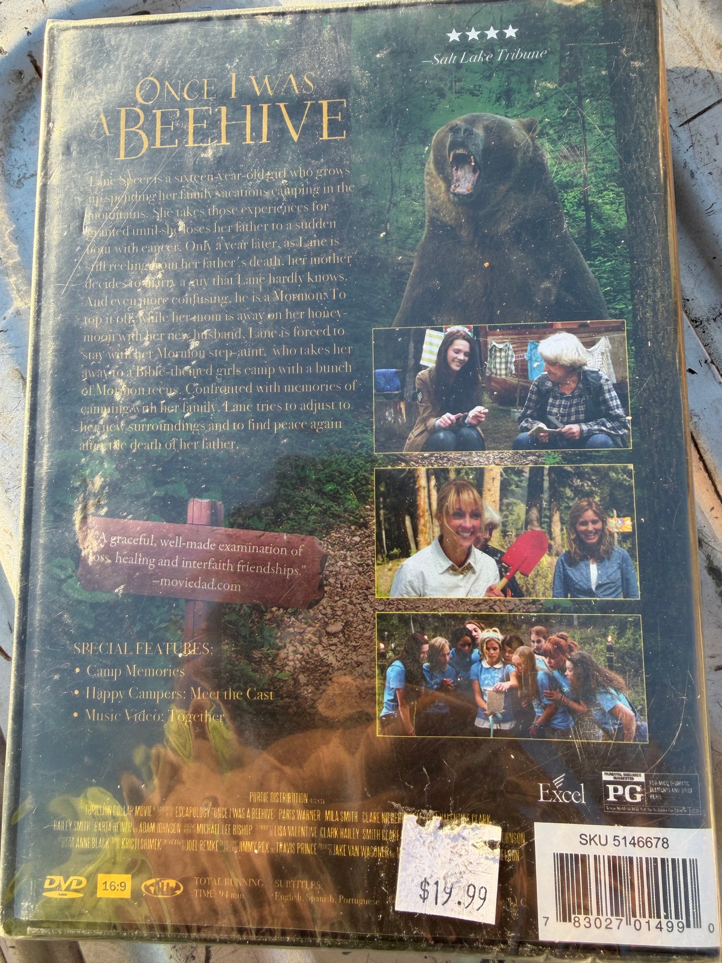 DVD once I was a Beehive movie rated pg New sealed …