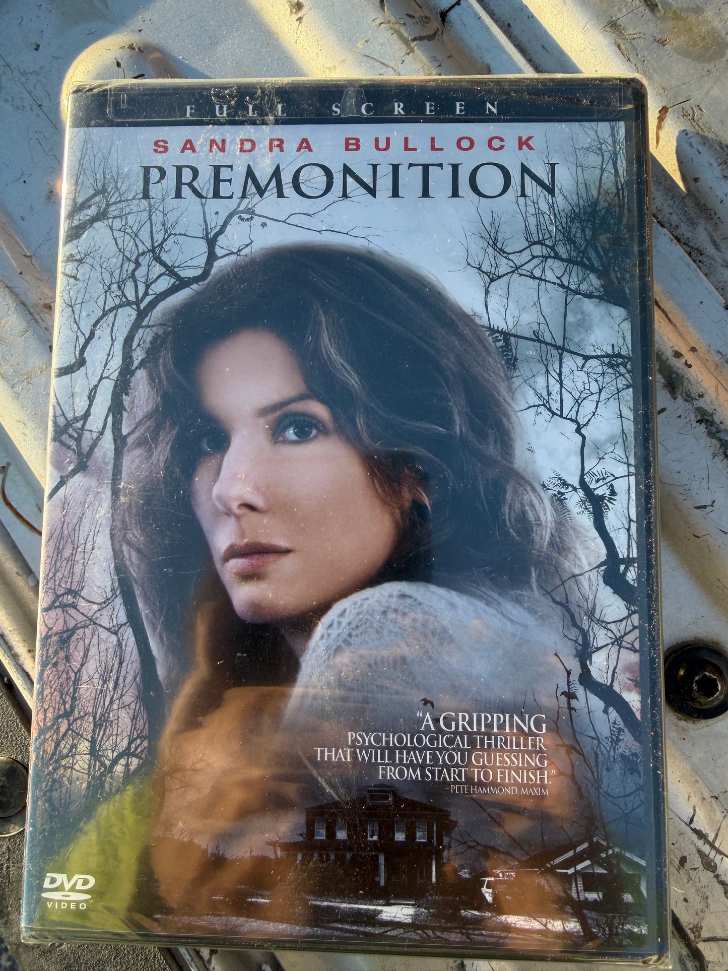 DVD Prenonition with Sandra Bullock  new sealed movie rated PG-13 …