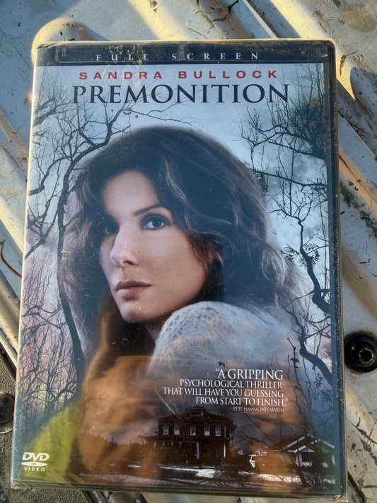 DVD Prenonition with Sandra Bullock  new sealed movie rated PG-13 …