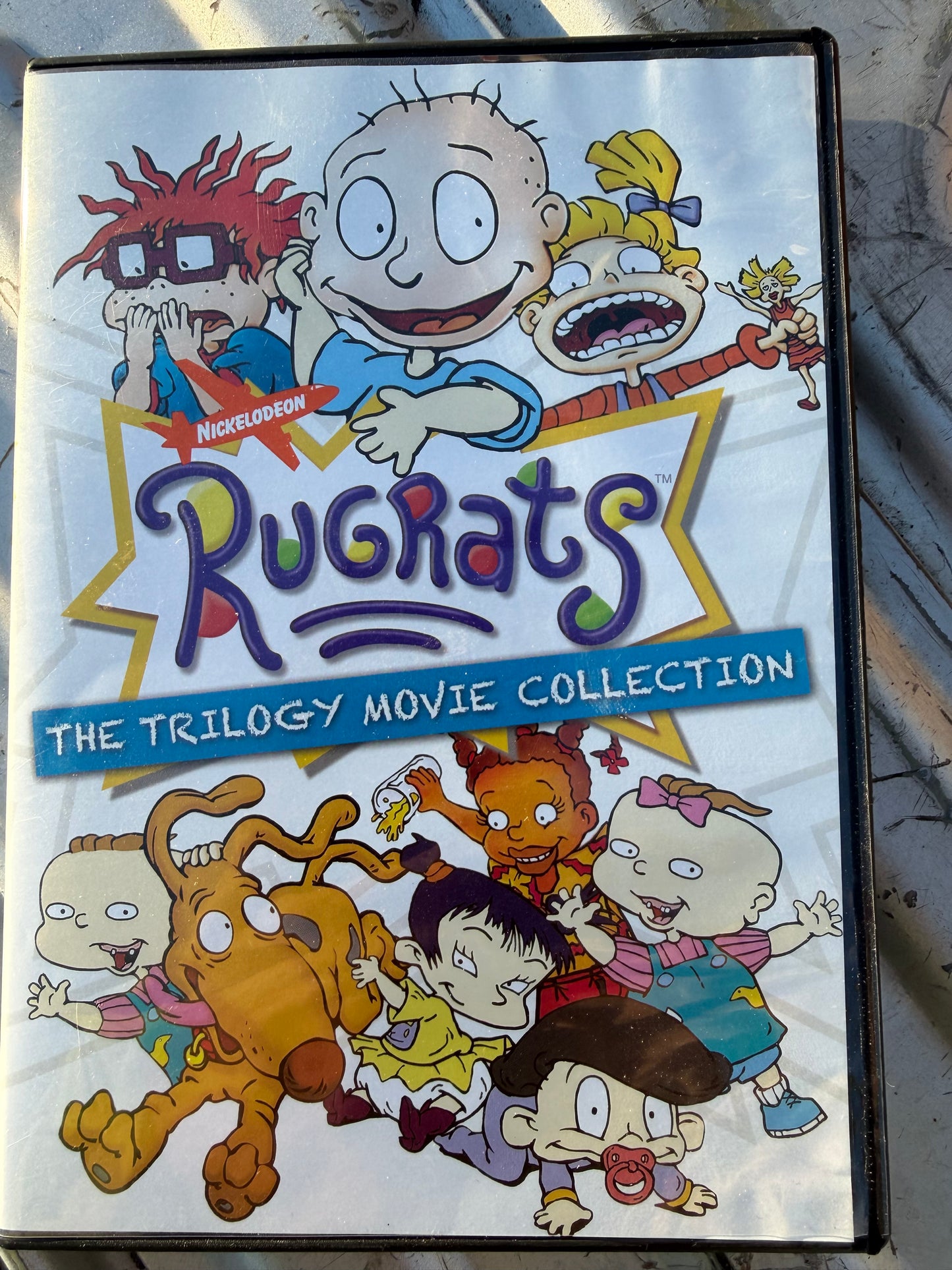 DVD RugRats animation trilogy 3 movies used …