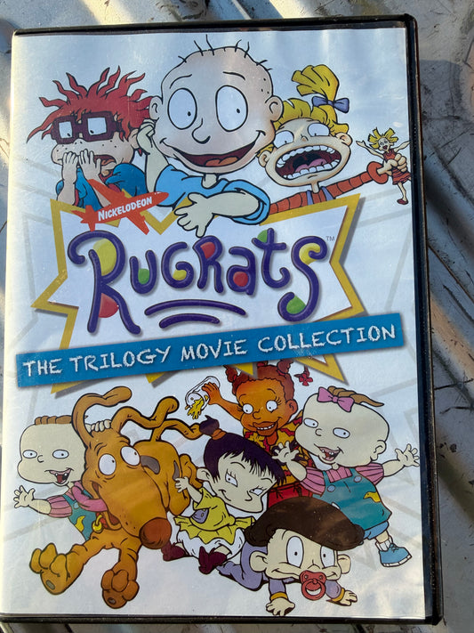 DVD RugRats animation trilogy 3 movies used …