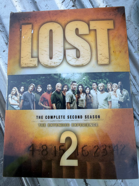 DVD series Lost complete season two tv show used …