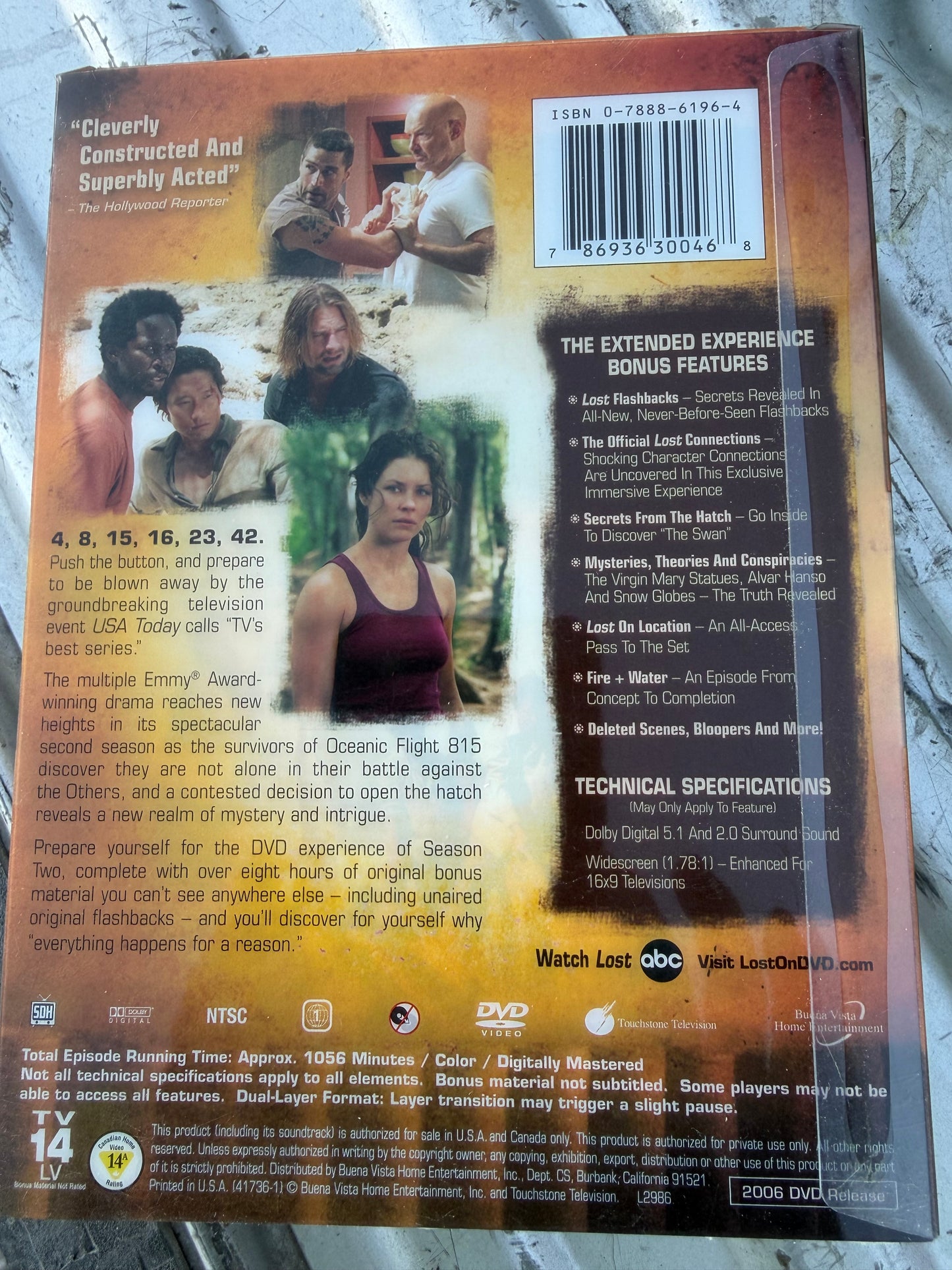 DVD series Lost complete season two tv show used …