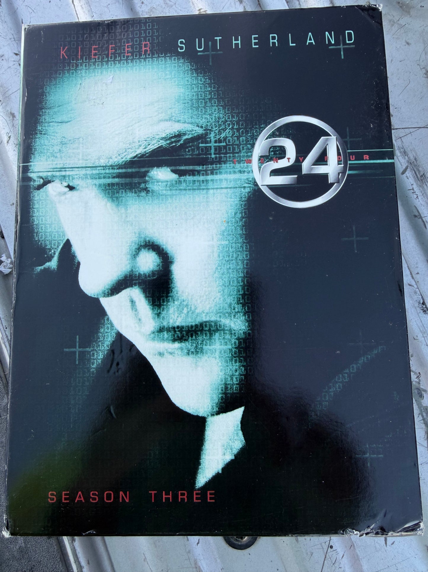 DVD series 24 with Kiefer Sutherland complete episodes season 3 tv show …