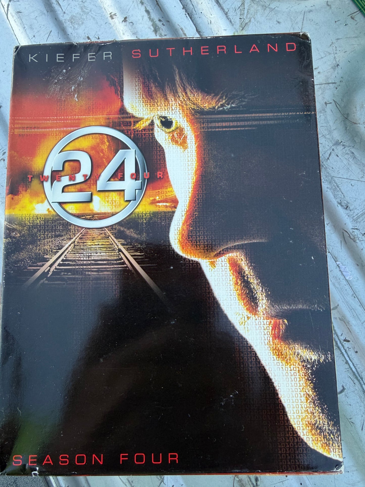 DVD series 24 complete episodes for season four tv show used …