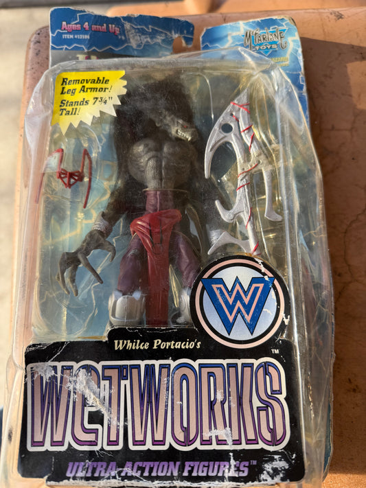 Mc Farlane Vampire wetworks the W series  figure new in packaging Rare co. 1995…
