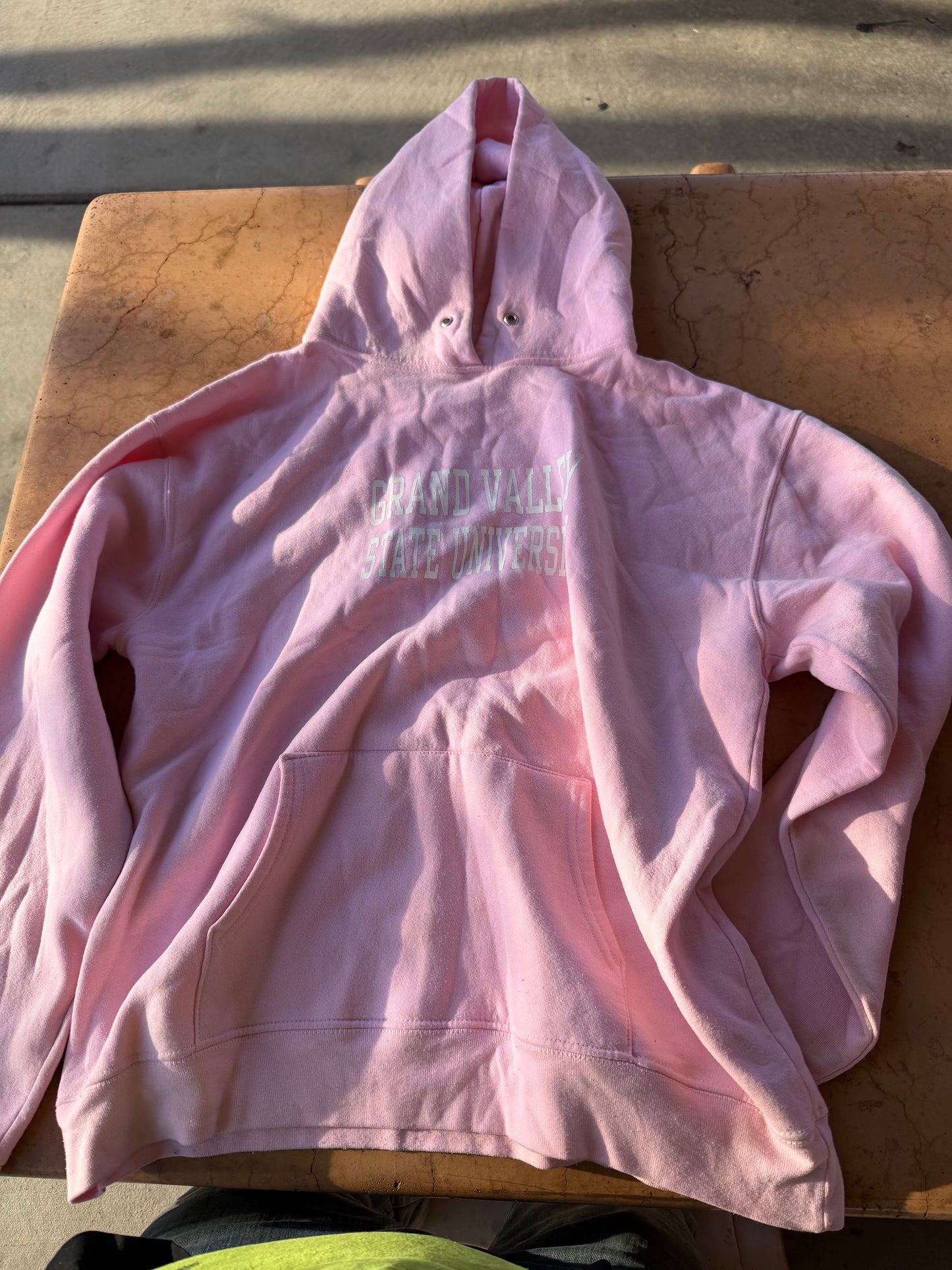 Just for Us the Cotton Exchange clothing line pink Hoodie size XL …