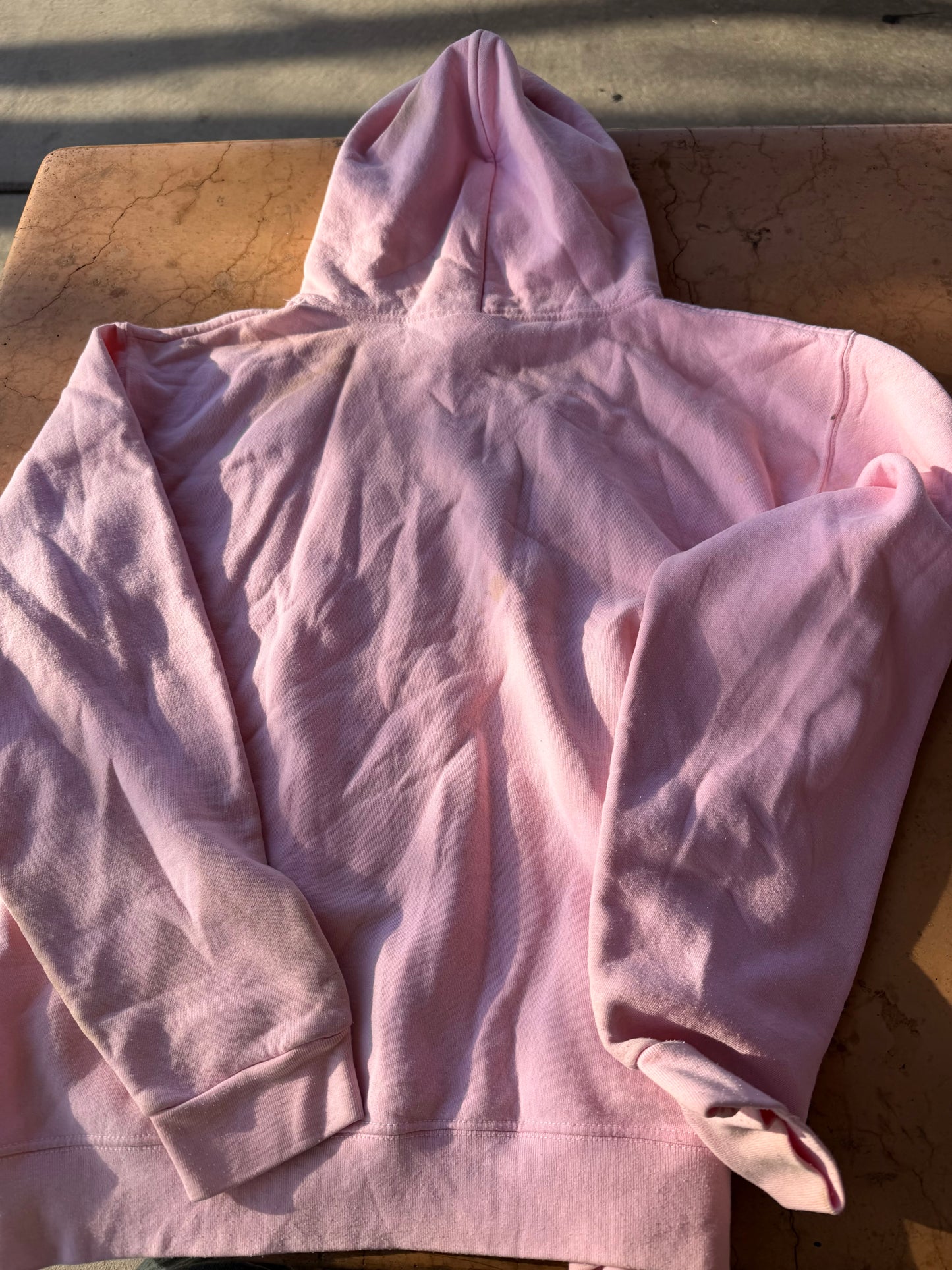 Just for Us the Cotton Exchange clothing line pink Hoodie size XL …
