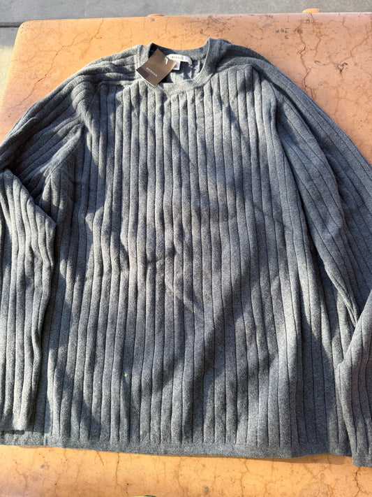 Merona clothing line New gray sweatshirt sweater cotton size Medium…